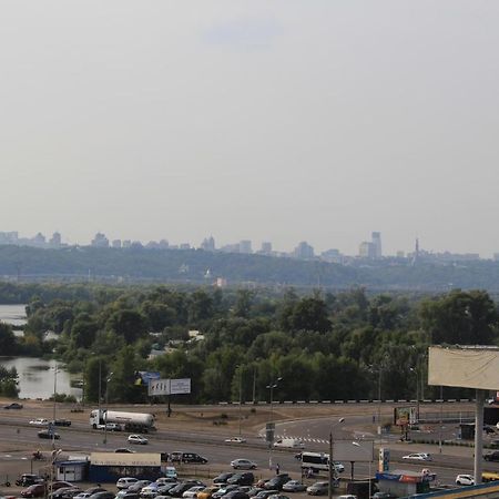 Panoramic View Lux Apartment On Metro Osokorky Kiev Eksteriør billede